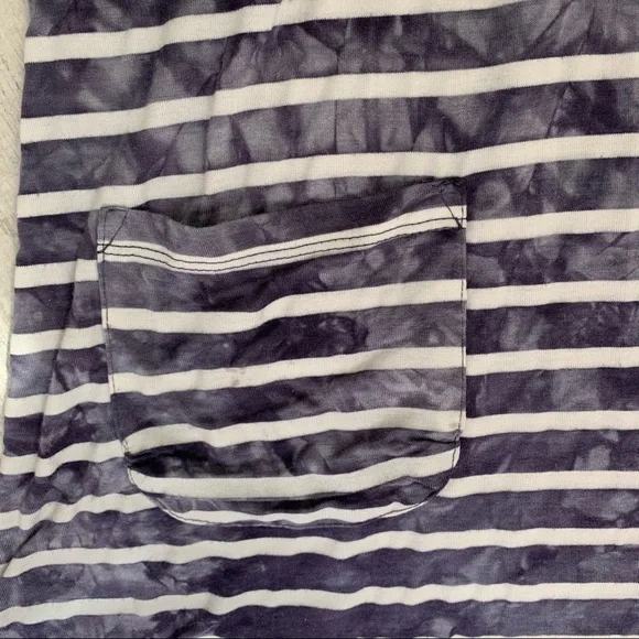 Blue Caribbean Striped Cover Up 🌺 - Picture 5 of 5